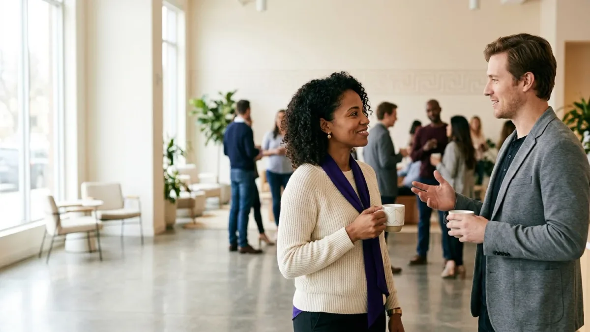 How to make small talk (when small talk is not your favourite thing)