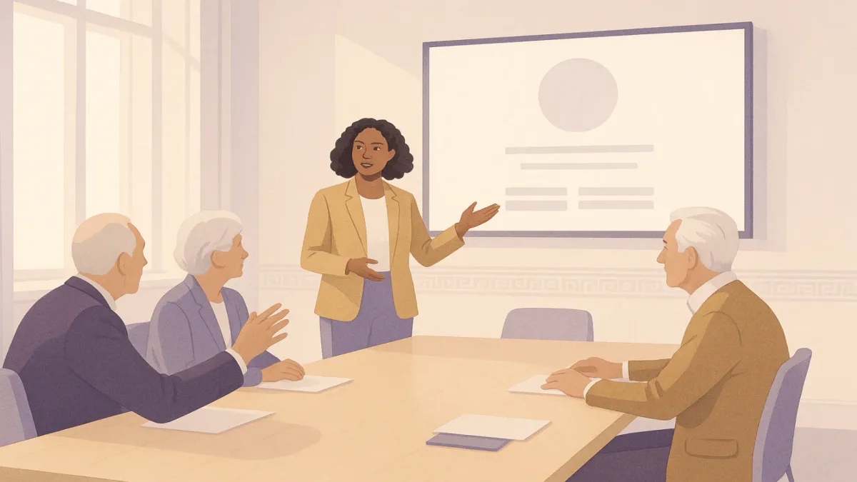 How to present to executives
