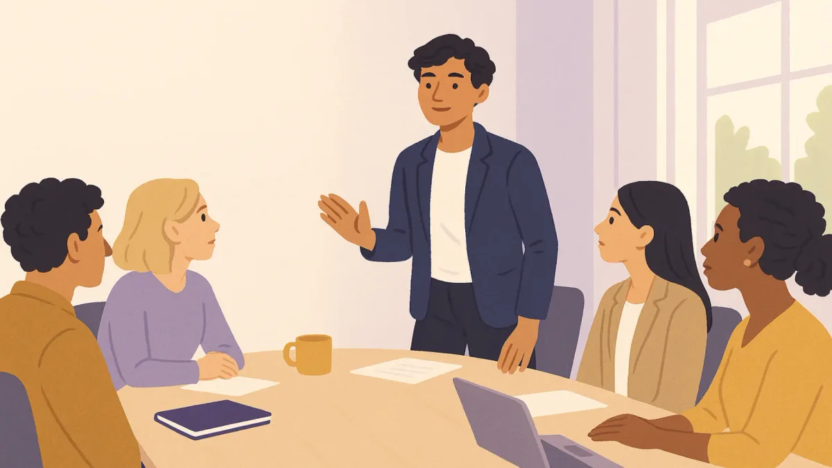 Impromptu speaking: a 60-second structure for when you're put on the spot